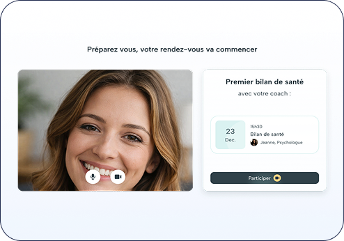 Interface d’accompagnement santé